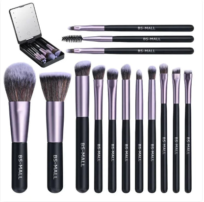 GlowBox Pro Makeup Brush Set