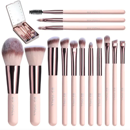 GlowBox Pro Makeup Brush Set